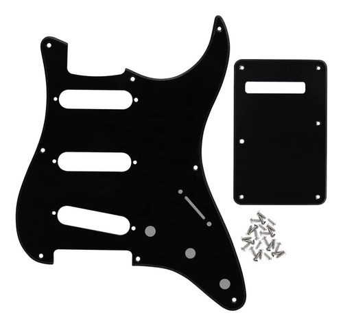 Sss - Placa Trasera Para Guitarra Con 8 Agujeros Vintag...