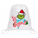 Grinch Navidad Tula Deportiva Maleta Bolso 