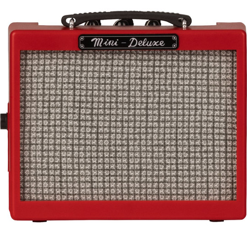 Mini Amplificador Fender Deluxe Amp Red