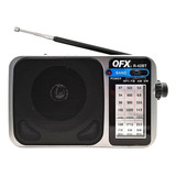 Radio Bluetooth Recargable Qfx Con Lampara De Emergencia