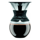 Cafetera Bodum Pour Over Negra 8 Manual Pocillos 1 Litro Pp Color Negro