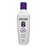 Opcion | Pre Post Color | Shampoo Violeta Matizador Rubios