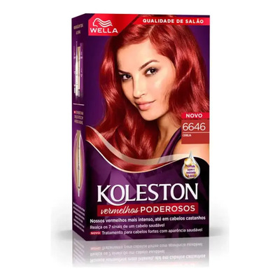 Tinte De Cabello Permanente Koleston Crema Cereza 6646 | MercadoLibre