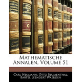 Libro Mathematische Annalen, Volume 51 - Neumann, Carl