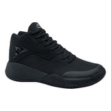 Bota Basketball Pirma 2005 Negro Con Negro Para Hombre