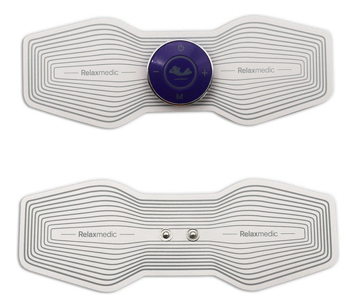Kit Eletroestimulador Fisio Tens + Gel Reposição Relaxmedic Cor Cinza Bivolt