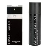 Kit Perfume 100ml + Desodorante Silver Scent 200 Ml
