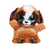 Peluche Porta Celular Tablet iPad Ty Pups Perrito Cafe 15cm 