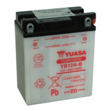 Bateria Yuasa Yb12a B Sin Acido Envio Gratis Solo  Fas Motos