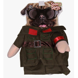 Disfraz Para Perro Militar Ropa De Mascota Fiesta