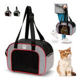 Mochila Transportadora Para Perro Y Gato Portátil Plegable