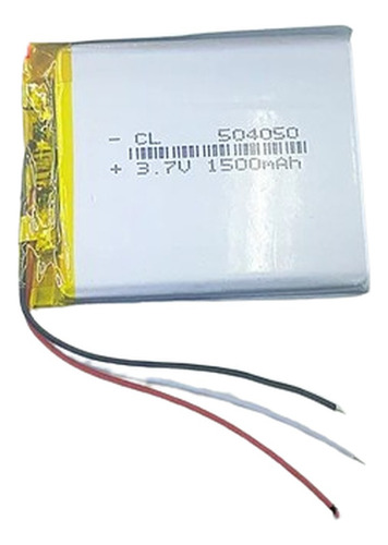 3 Fios 504050 3,7v 1500mah 5mm X 40mm X 50mm Gps 5 Polegadas