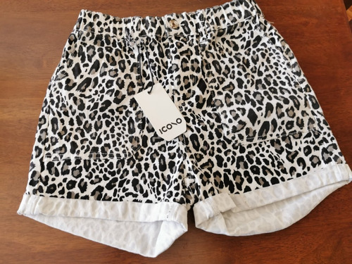 Short Animal Print 38 Nuevo