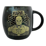 Taza Tazon Avengers Capitan America Marvel Con Caja 380ml