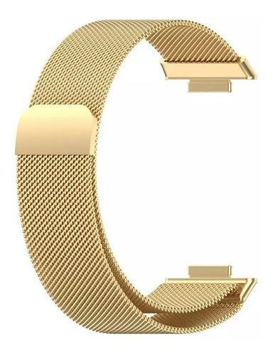 Correa Magnetica Compatible Con Huawei Watch Fit 2 Oro