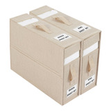 Advanvel Organizador De Sabanas Y Caja Plegable De Almacenam