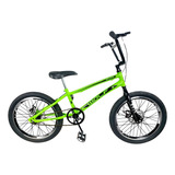 Bicicleta Aro 20 Infantil À Disco Bmx Cross Freestyle