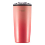 Mug Acero Inox Doble Color 460ml Color Rosa