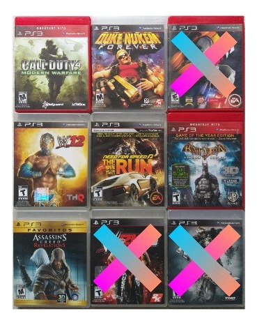 Juegos Para Ps3 En Muy Buenas Condiciones 