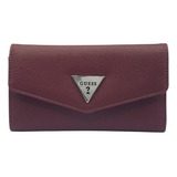 Cartera Guess Para Dama Sf860151 Merlot Lathan Casual