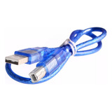 10 Pçs - Cabo Usb 2.0 Para Arduino A/b 50cm Ab 0,5m