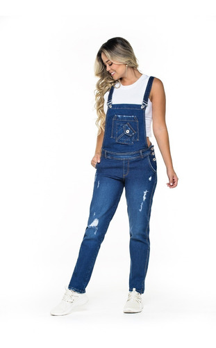 Jardinera Denim Mujer Trucco´s Jeans - T7018