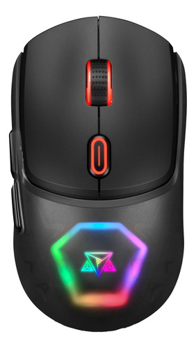 Mouse Gamer Ergonomico Usb Adamantiun Rgb Pegada Ajustável