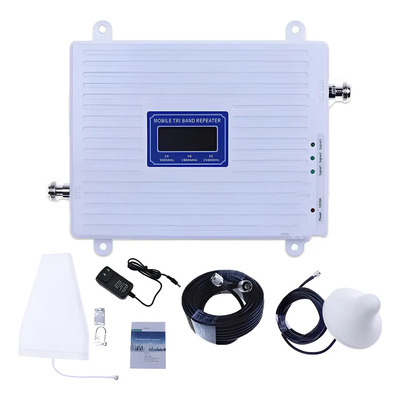 Kit De Repetidor De Señal De Celular De 3 Bandas | Envío gratis