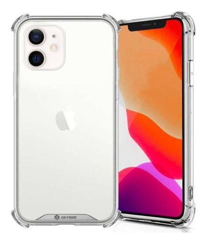 Carcasa Case Transparente Con Bordes Reforzados Para  iPhone