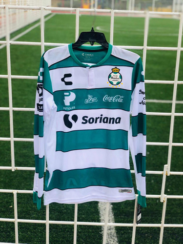 Jersey Santos Laguna Charly Talla S Manga Larga