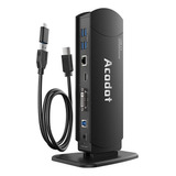 Acodot Docking Station, With 6 Usb 3.0 Ports