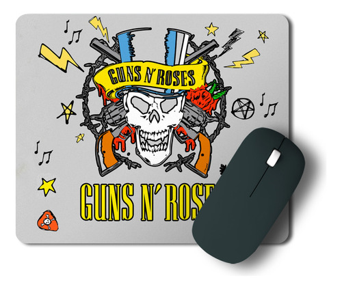 Mouse Pad Guns And Roses - Bandas De Rock - Printek