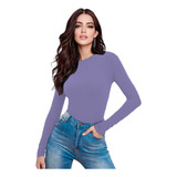 Blusa Moda Casual Mujer Manga Larga