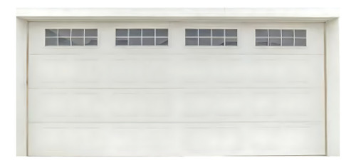 Puertas Ascendente Garage Americano 2.97x2.80 Blanco Cuadros