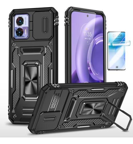 Funda Uso Rudo Anillo Protección De Lentes Para Moto + Mica