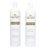 La Puissance Kit Keratina De Litro Shampoo + Tratamiento