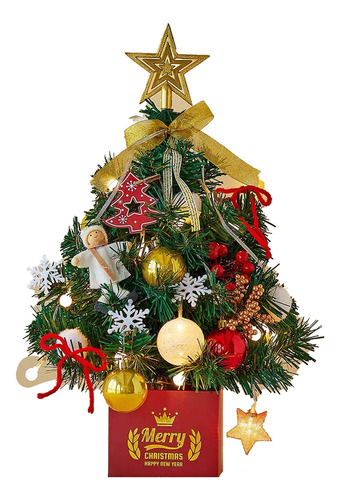 Árbol De Navidad De 50 Cm Adornos Navideños 46 Ornamentos