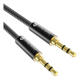 Cable Auxiliar Syncwire, Miniconector De 3,5 Mm, 2m, Negro