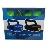 Laser Stage Lighting Osr Audioritmico Rojo Verde Multipunto
