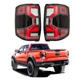 Focos Traseros Tipo Raptor Ford Ranger T9 Xl, Xls, Xlt 2024