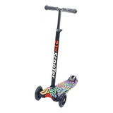 Patin Del Diablo Scooter Para Niños 3 Ruedas Con Luces Pro