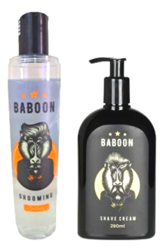 Produto Baboon Kit - Shave Cream + Grooming 