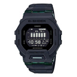 Reloj Casio G-shock Gbd-200uu-1dr Color De La Correa Gris Color Del Bisel Gris Color Del Fondo Negro