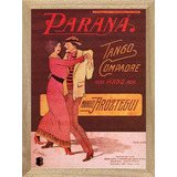 Tango Partituras , Cuadro, Poster, Música     L799