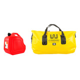 Kit Bolso Amarillo / Negro 50l + Bidon Rojo 10l