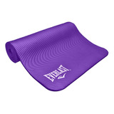 Colchoneta Tapete De Ejercicio 1cm Nbr Mat Everlast Color Violeta Talla Única