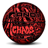 Balón And1 Chaos Animal Print Basketball Rojo