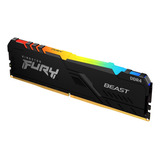 Memoria Ram Kingston Fury Beast Ddr4 Rgb 16gb 3200mhz Pc 