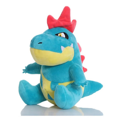 Croconaw Pelúcia Pokémon 25cm C\u002F Ventosa Feraligatr Totodile | Frete grátis