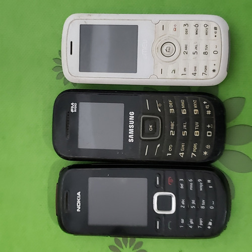 Lote Celulares Diversos Nokia/meu  - Defeito - Ver Anuncio 